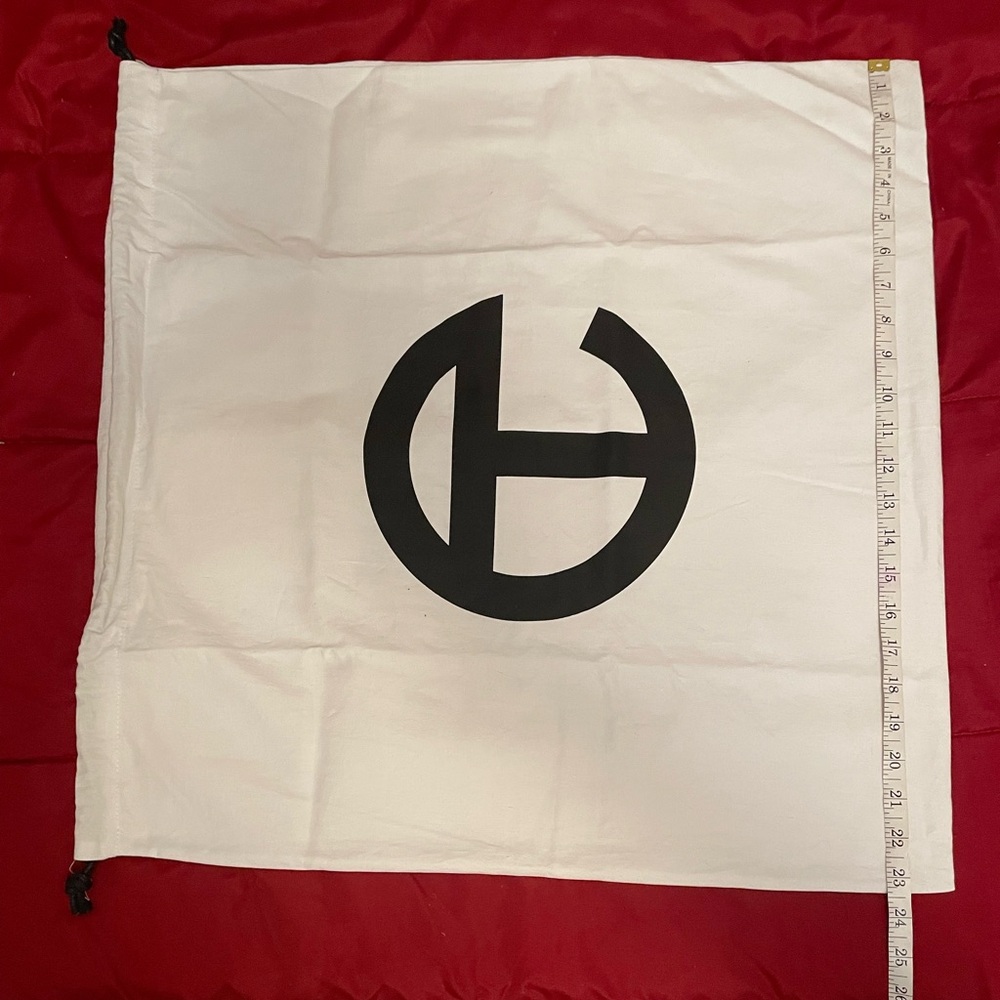 Telfar | White & Black Logo Drawstring Dust Bag Brand New, Pre Owned, Never Used - Picture 12 of 13